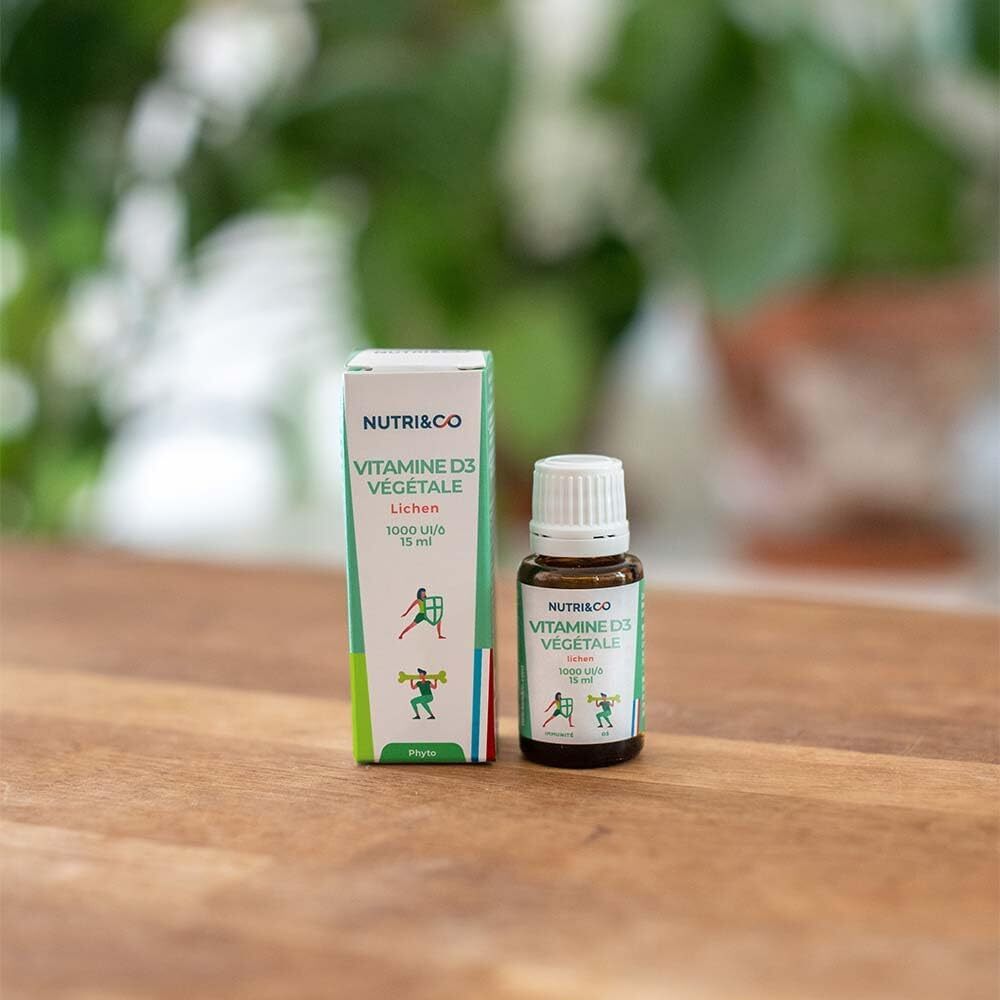 Nutri&Co Vitamine D3 Végétale - 15 ml