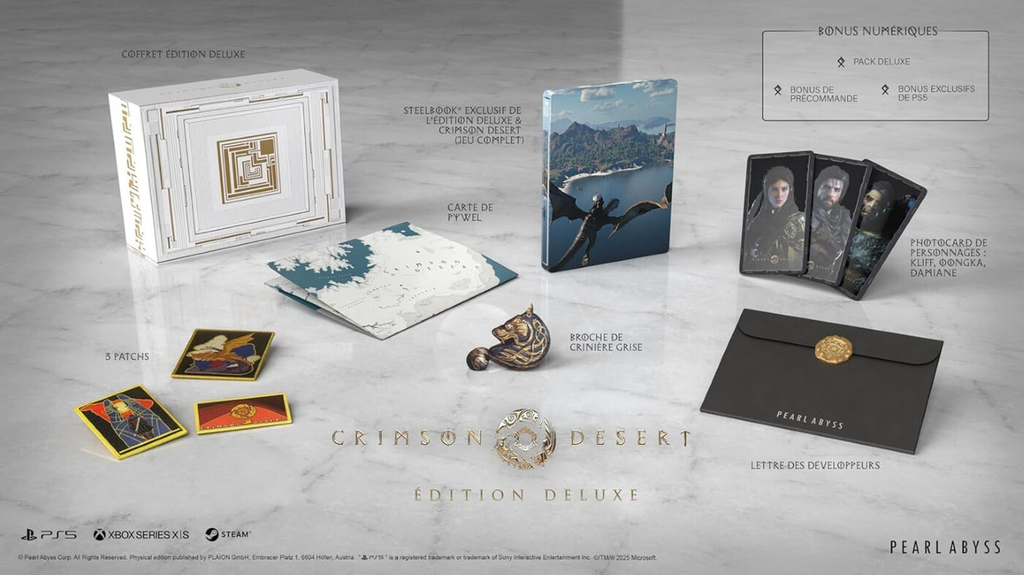 Pearl Abyss Crimson Desert - Édition de luxe - Xbox Series - Version française
