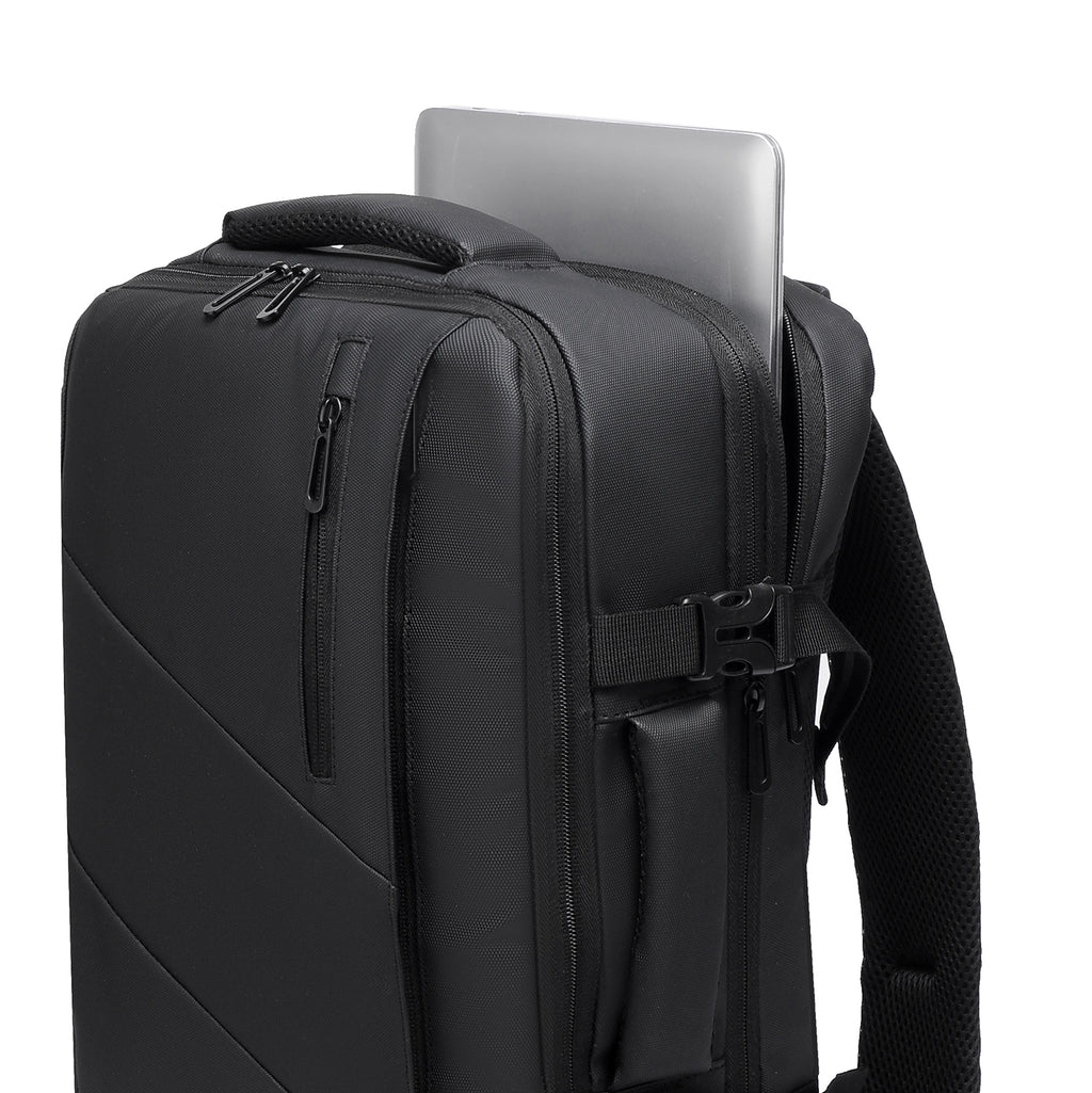 Sac à dos cabine extensible 25 L à 35 L imperméable ordinateur portable de travail sac à dos grande capacité multi-poches sac de voyage de jour pour hommes voyage week-end trajet