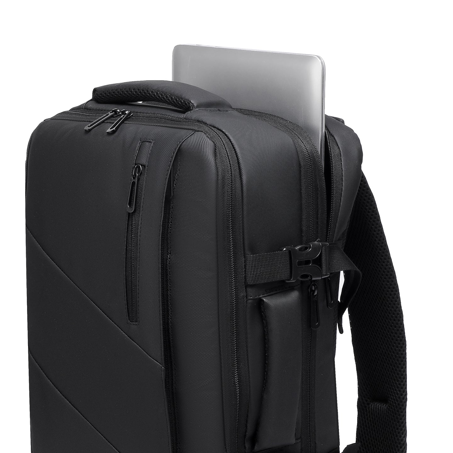 Sac à dos cabine extensible 25 L à 35 L imperméable ordinateur portable de travail sac à dos grande capacité multi-poches sac de voyage de jour pour hommes voyage week-end trajet