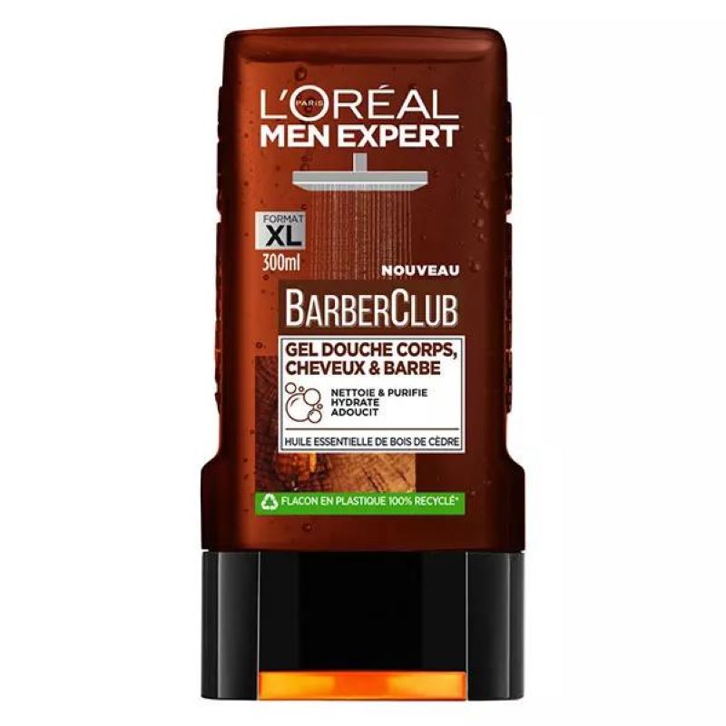 L'Oréal Paris Men Expert Barber Club Gel Douche 3 en 1 300ml