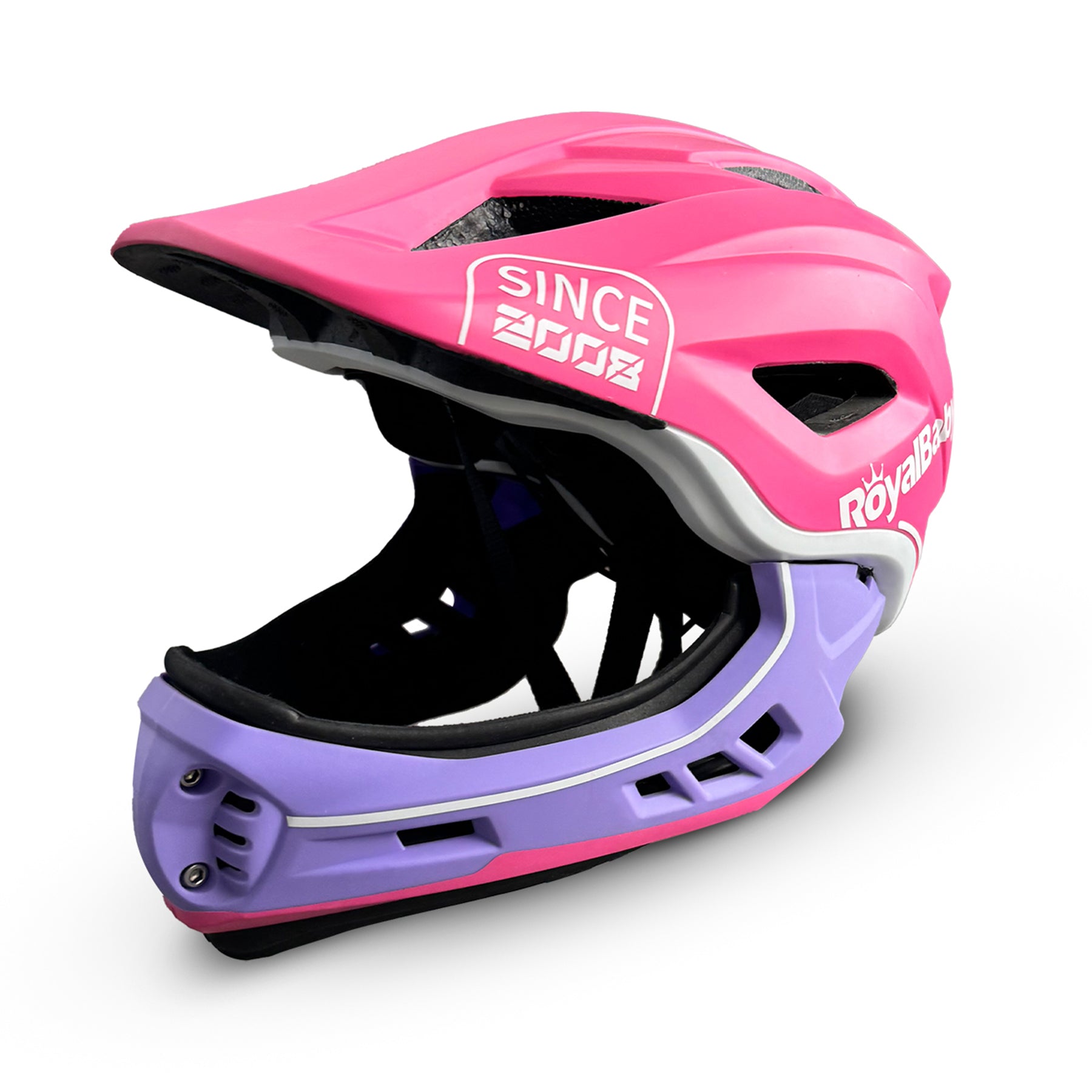 RoyalBaby Casque intégral, Rose, Poids net 0,75 kg