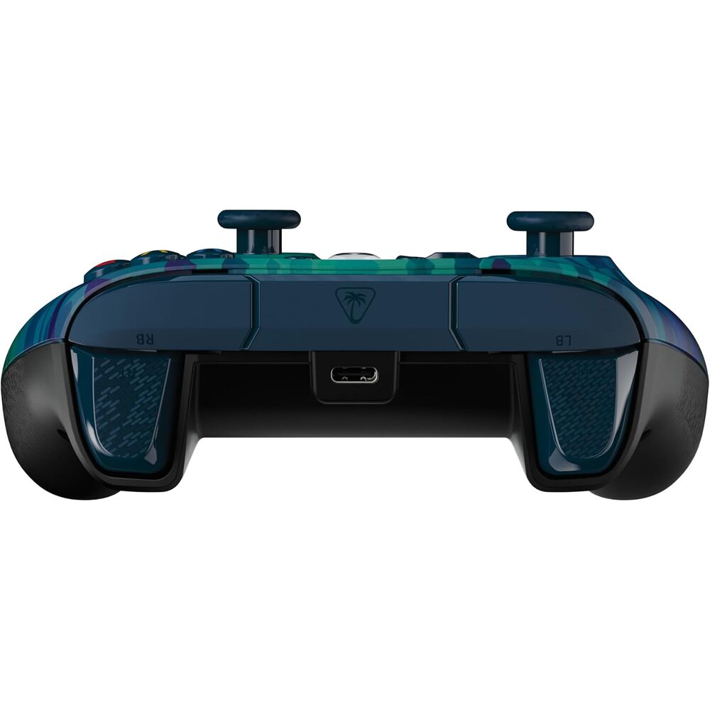 Turtle Beach Rematch Manette filaire Câble USB 2.5m - Boutons Programmables & Commandes audio - Xbox Series X|S, PC (Licence officielle Microsoft) - Motif Advanced Glitch