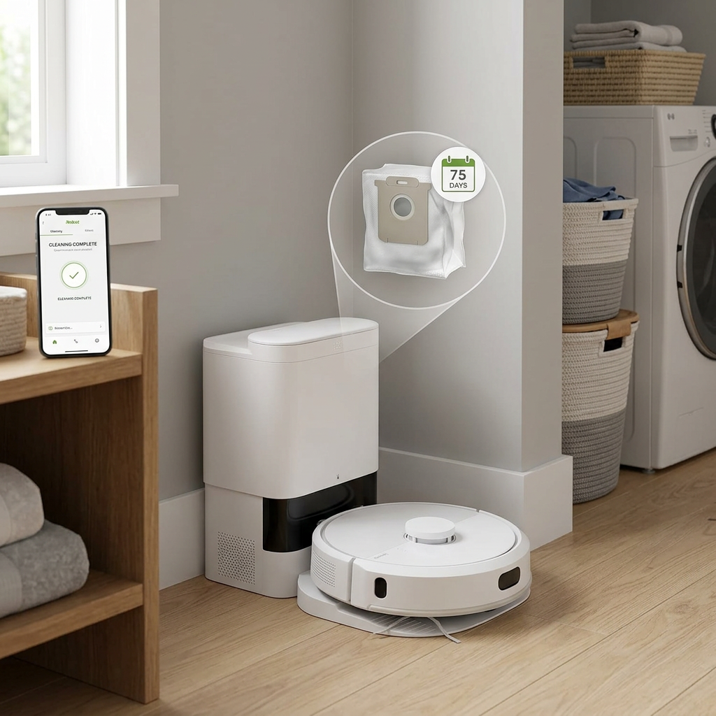 Robot Aspirateur Laveur Roomba 115 AE Blanc