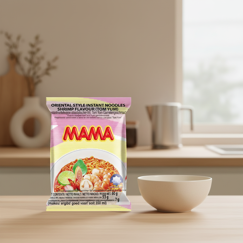MAMA Nouilles instantanées saveur crevette - 60 g