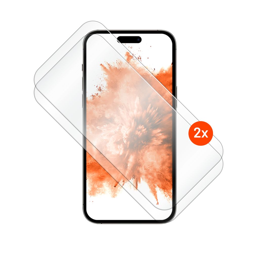 FIXED Protection d'écran en verre trempé 2,5D pour Apple iPhone Air, lot de 2