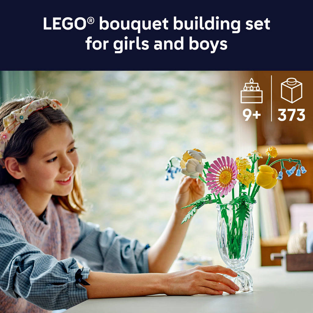 LEGO Botanicals Set de Construction Petit Bouquet Solaire
