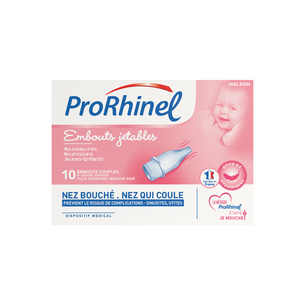 Prorhinel Embouts souples jetables, lot de 10
