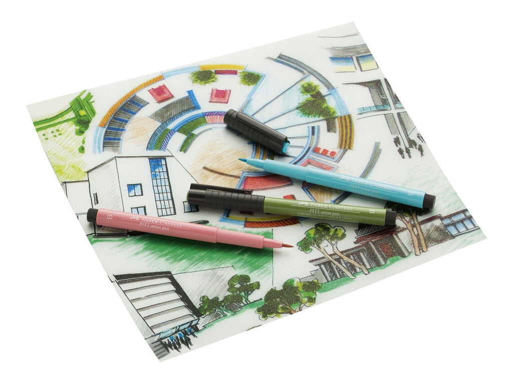 Faber-Castell Pitt Artist Pen Brush Lot de 12 feutres