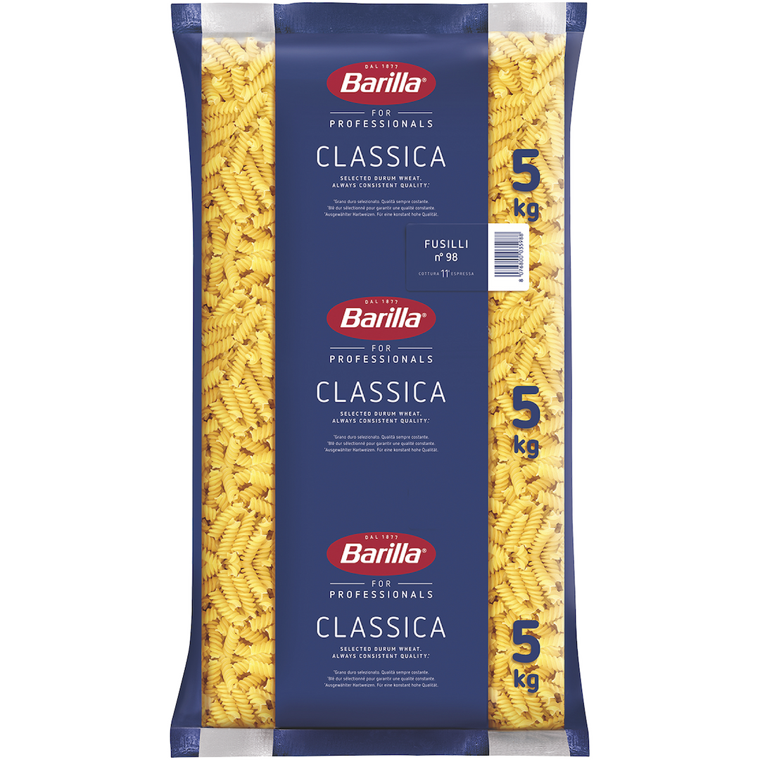 BARILLA Pâtes Fusilli 5Kg