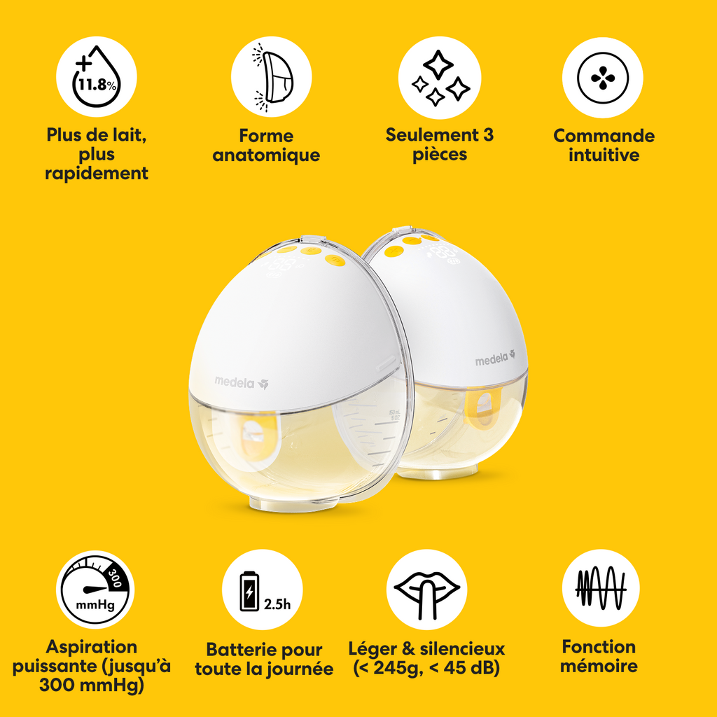MEDELA Motion InBra - Tire-lait électrique double