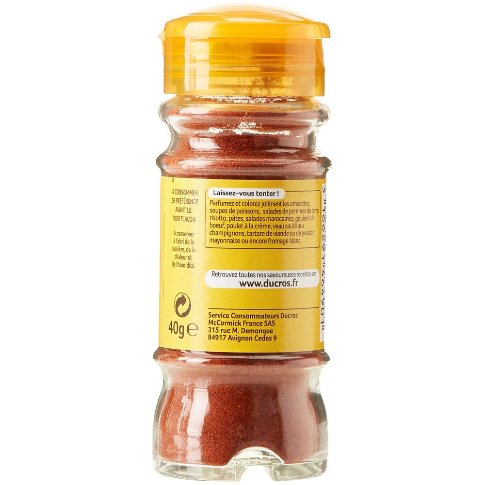 DUCROS paprika doux 40g