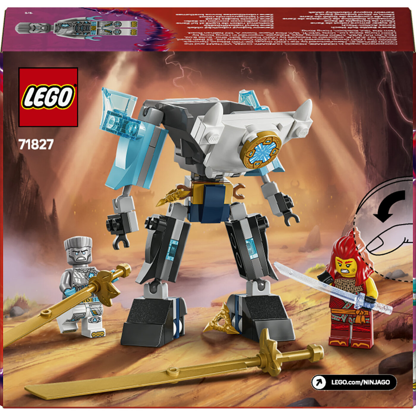 LEGO Ninjago 71827 La super armure robot de Zane