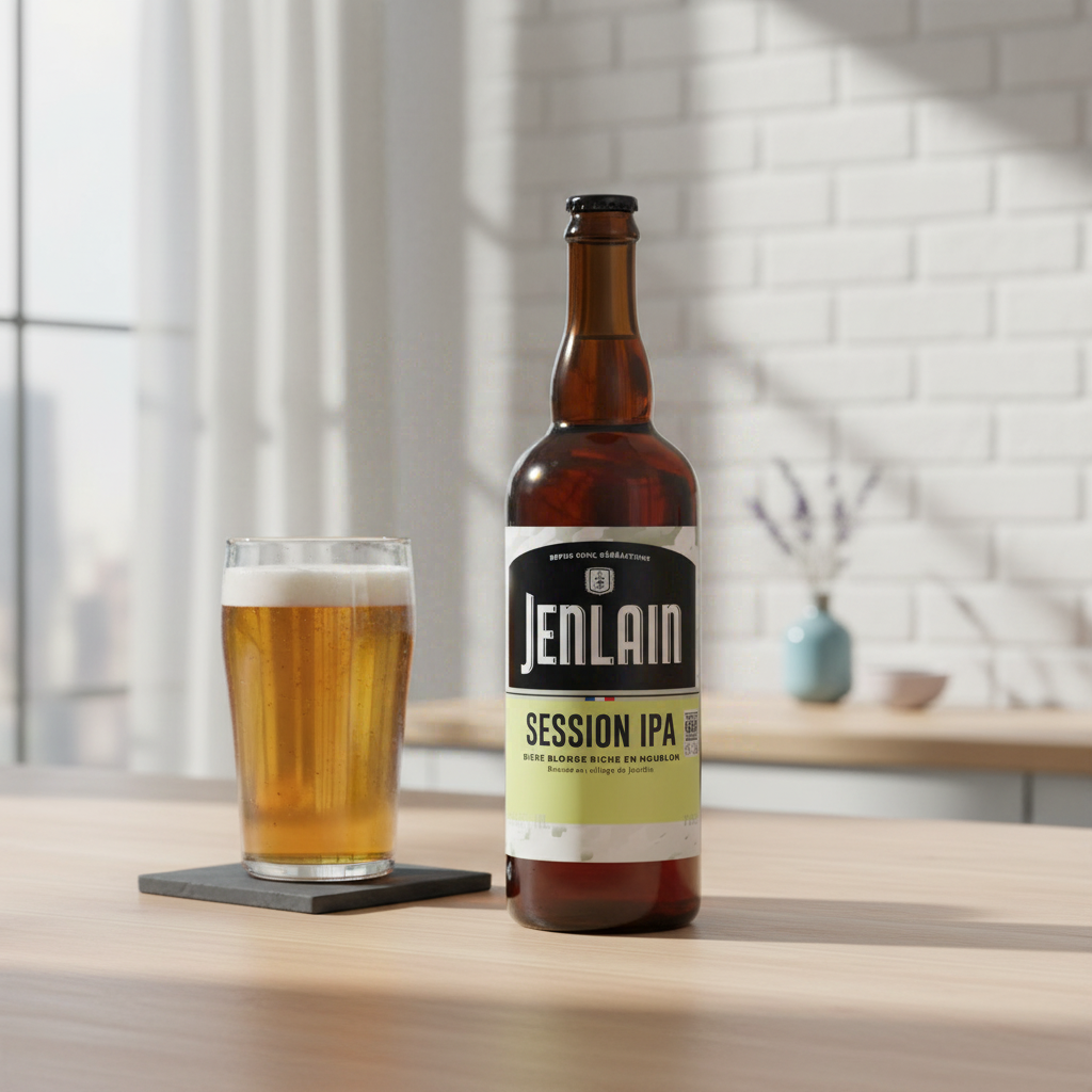JENLAIN Bière Session IPA 4,5 % - 75 cl