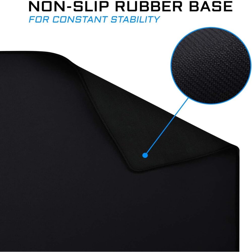 THE G-LAB Pad Selenium Tapis de souris Gaming XXL - 900x400x4mm - Noir
