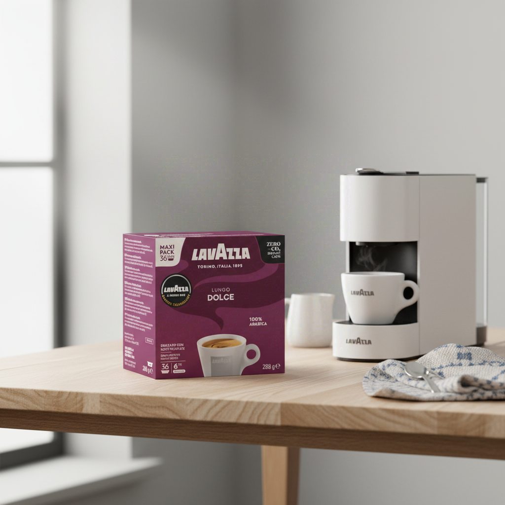 LAVAZZA Capsules Compatibles A Modo Mio Lungo dolce 36 capsules
