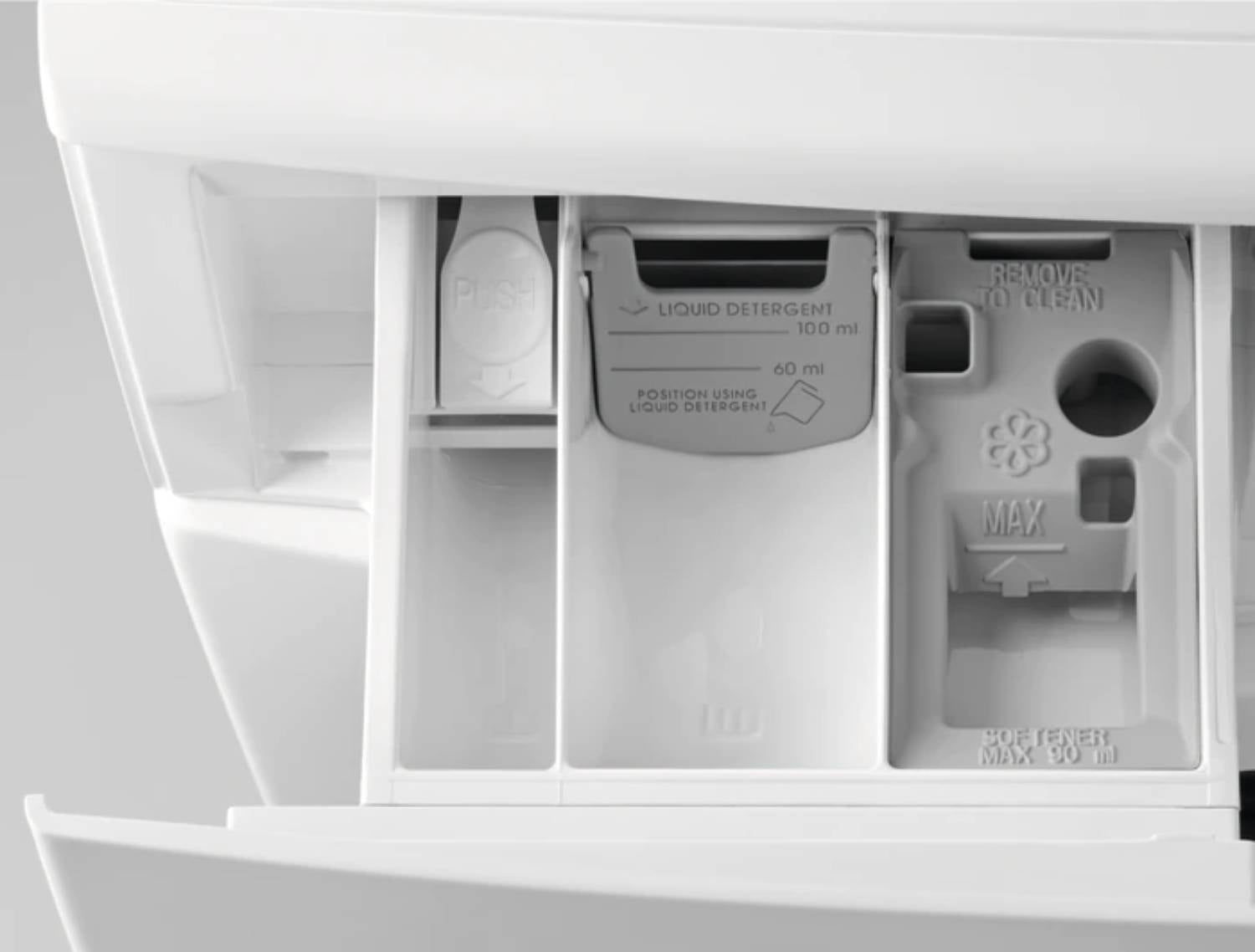 ELECTROLUX EW6F3811RC Lave-linge frontal pose libre - 8 kg - 1400 tours/min - Blanc - Classe C