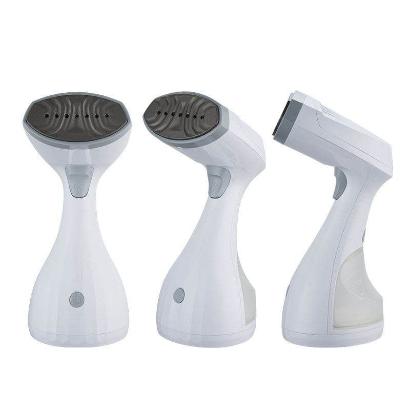AUCMA Défroisseur vapeur à main, vapeur haute efficacité 1500 W, fer vapeur - réservoir d’eau grande capacité 300 ml, élimine facilement les plis, conception légère, adapté à la maison, au bureau et aux voyages, blanc, avec 1 brosse à poils