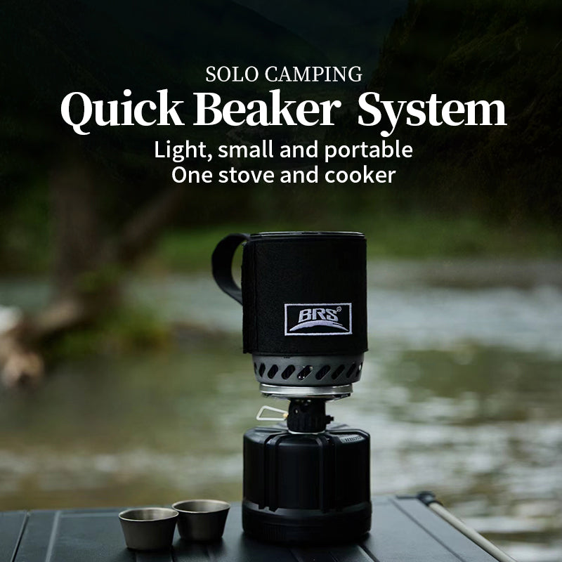 BRS Série 61 Système de cuisson pour camping et randonnée 1500 W