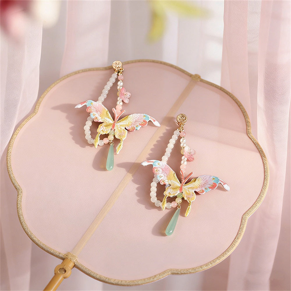 Huacan Boutons de manchette papillon