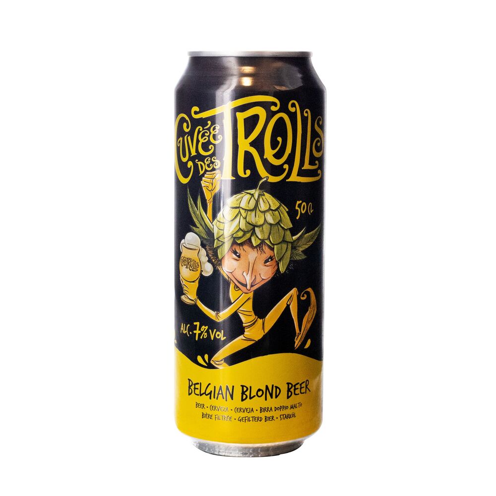 CUVÉE DES TROLLS Bière blonde 7% Bouteille 50cl