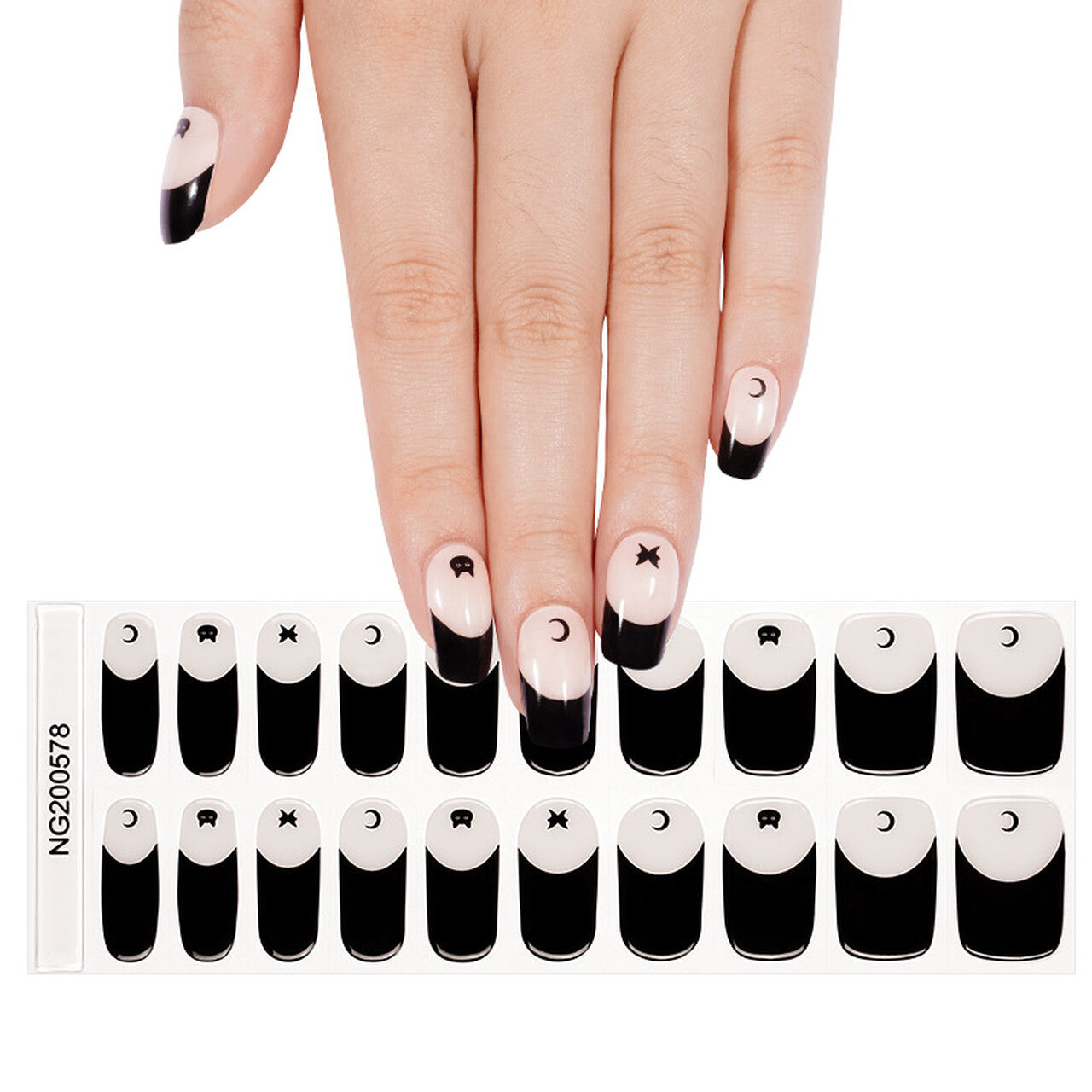 MeoMagic Faux Ongles à Presser Teinte 14 Lot de 20