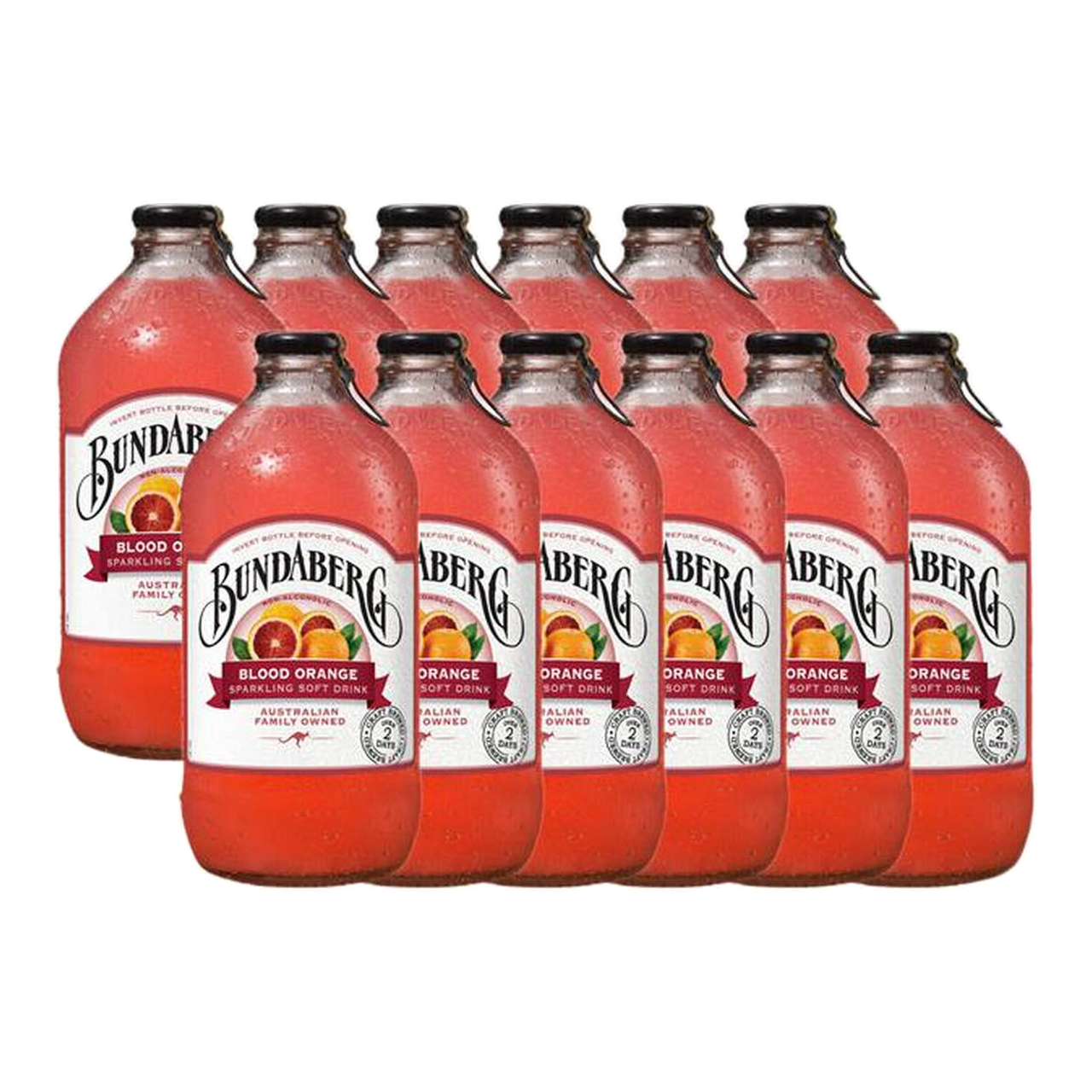 BUNDABERG Orange Sanguine Pack de 12x37,5cl