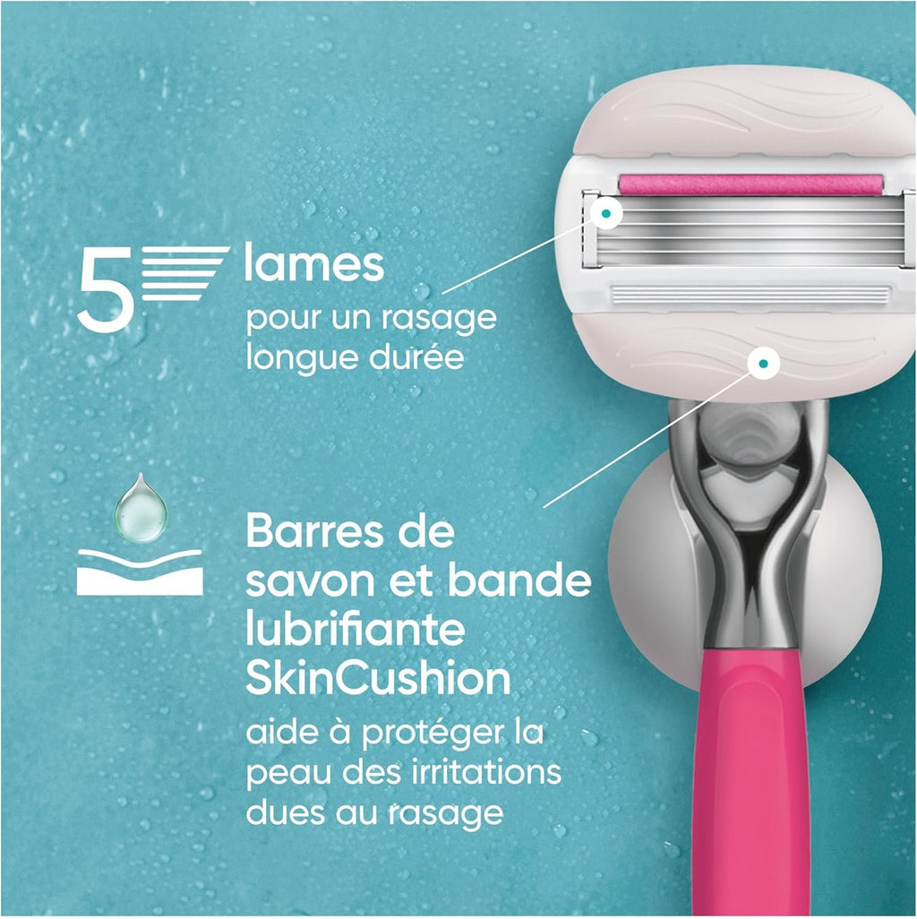 Gillette Venus Pro ComfortGlide - Rasoir pour femme pour peaux sèches et sensibles - 1 unité
