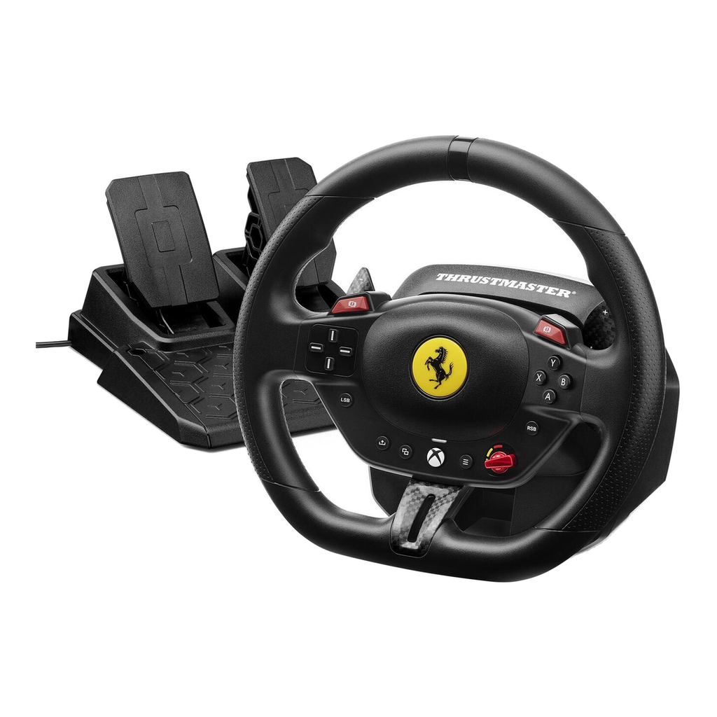 Thrustmaster T98-X Ferrari 296 GTS Volant de course avec pédalier pour Xbox Series X/S/One/PC - Noir