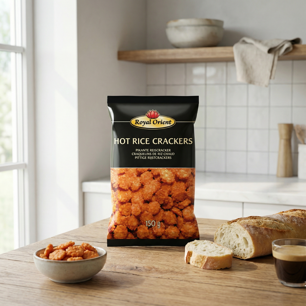Royal Orient Crackers de riz chauds - 150 g