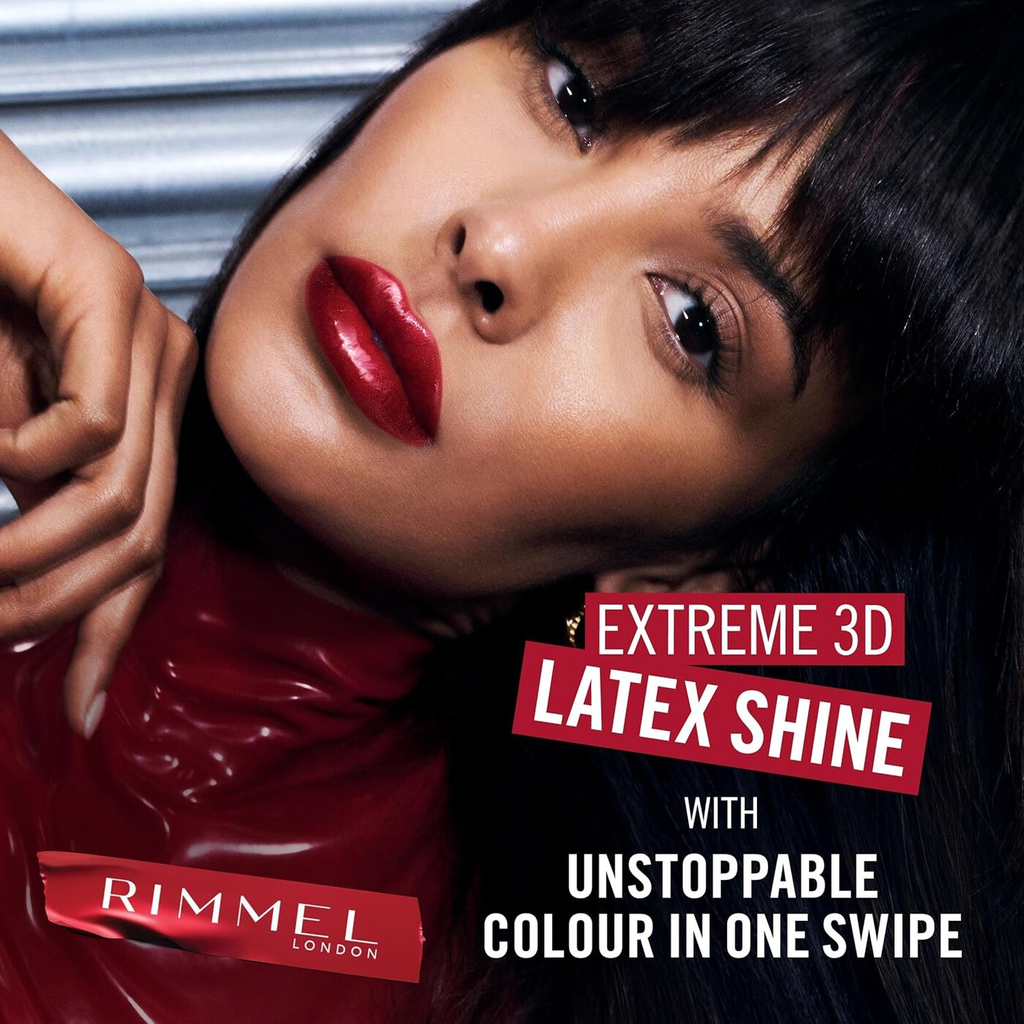 Rimmel London Thrill Seeker Lip Latex Brillant à Lèvres 200 So Peachy 6 ml
