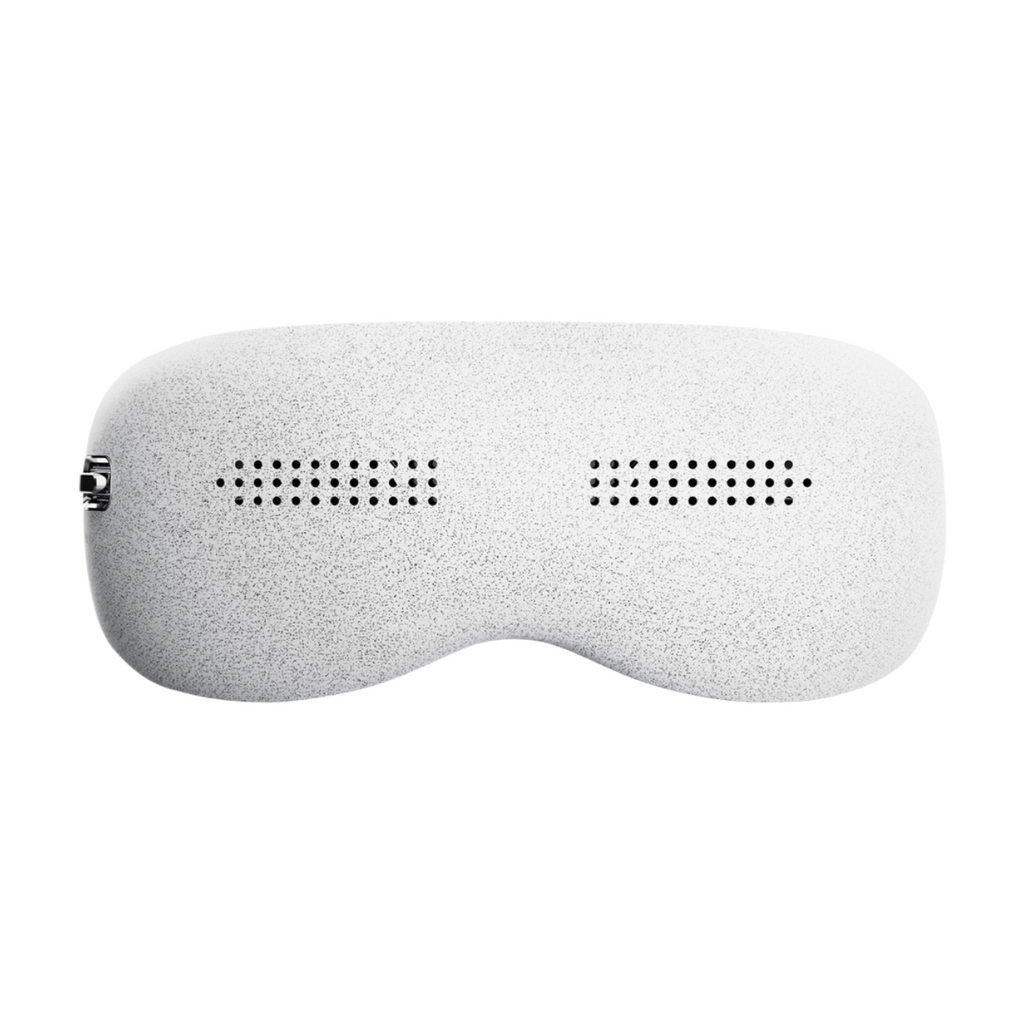 breo Seek Pro masseur oculaire chauffant avec compression – pression d’air, musique Bluetooth, appareil de thérapie oculaire rechargeable pour relaxation, cernes, fatigue oculaire, yeux secs, voyage et usage à domicile