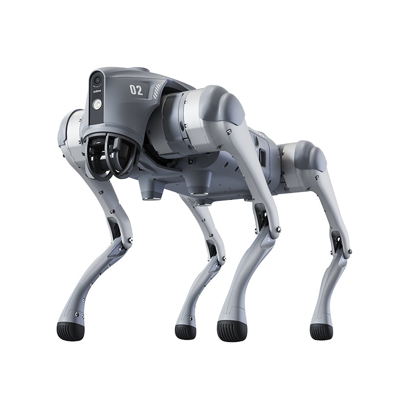 Chien robot quadrupède bionique Unitree Go2 Pro haute performance | Vitesse maximale 4,7 m/s + autonomie 90 min | Robot compagnon bionique à intelligence incarnée, animal électronique | Vision panoramique 360° + navigation SLAM + modes IA | Adapté à