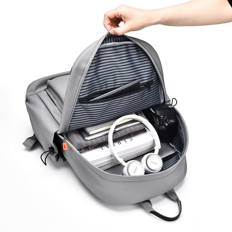 Sac à dos grande capacité Sac à dos durable et léger Multi poches Sac de jour décontracté Sangle réglable Sac de voyage de trekking d'école Pour hommes et femmes