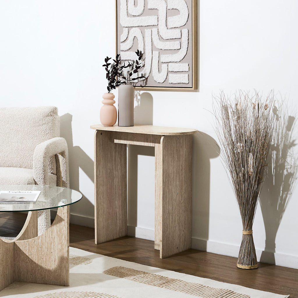 THE HOME DECO FACTORY Table console Pietra
