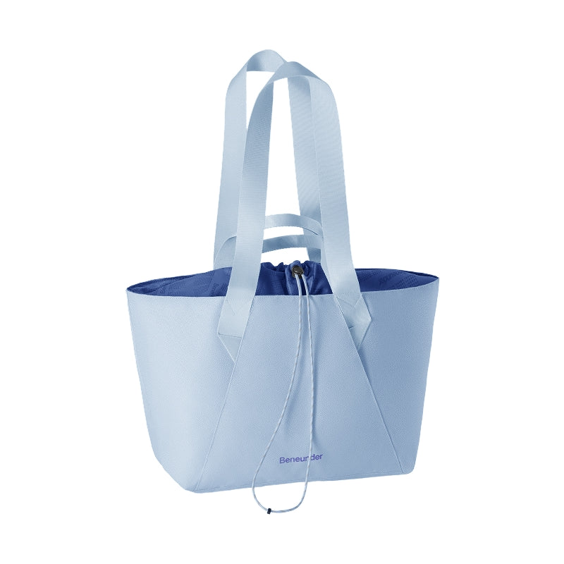 Beneunder LC168 Sac tote pliable léger 35 L - Bleu clair