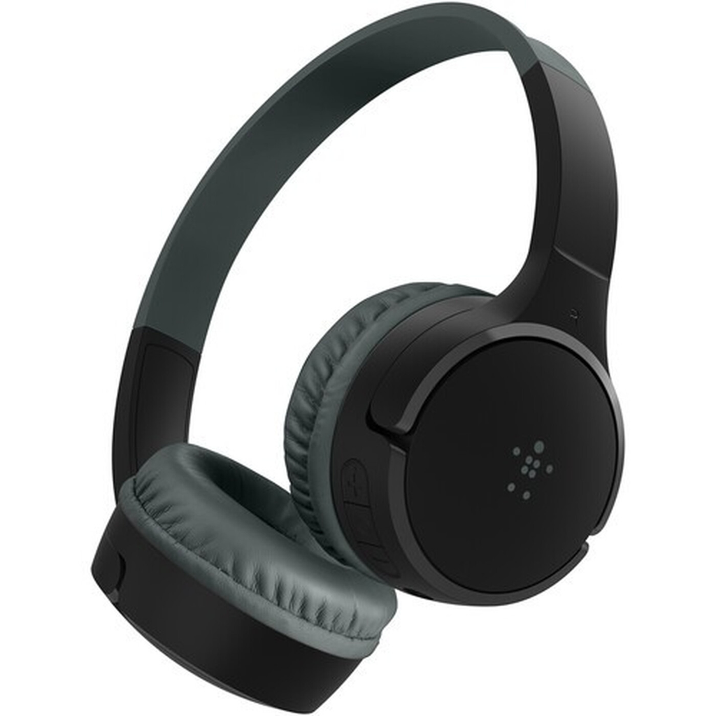 Belkin Casque supra-auriculaire SOUNDFORM Mini BT pour enfants, noir