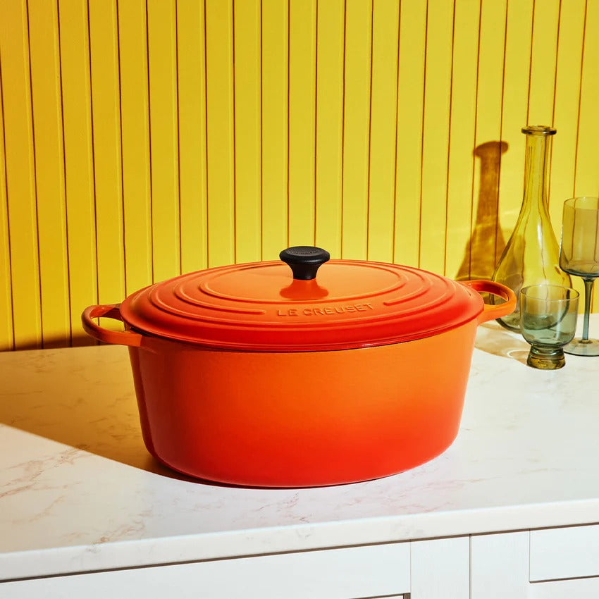 Le Creuset Signature Cocotte ovale 40 cm - Volcanique