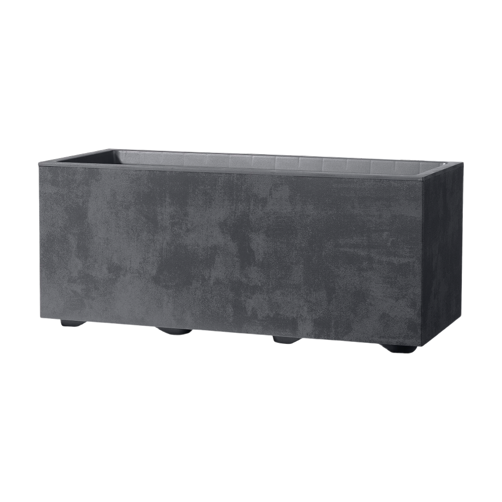 DEROMA Muret Millennium R Anthracite à réserve d'eau 59cm