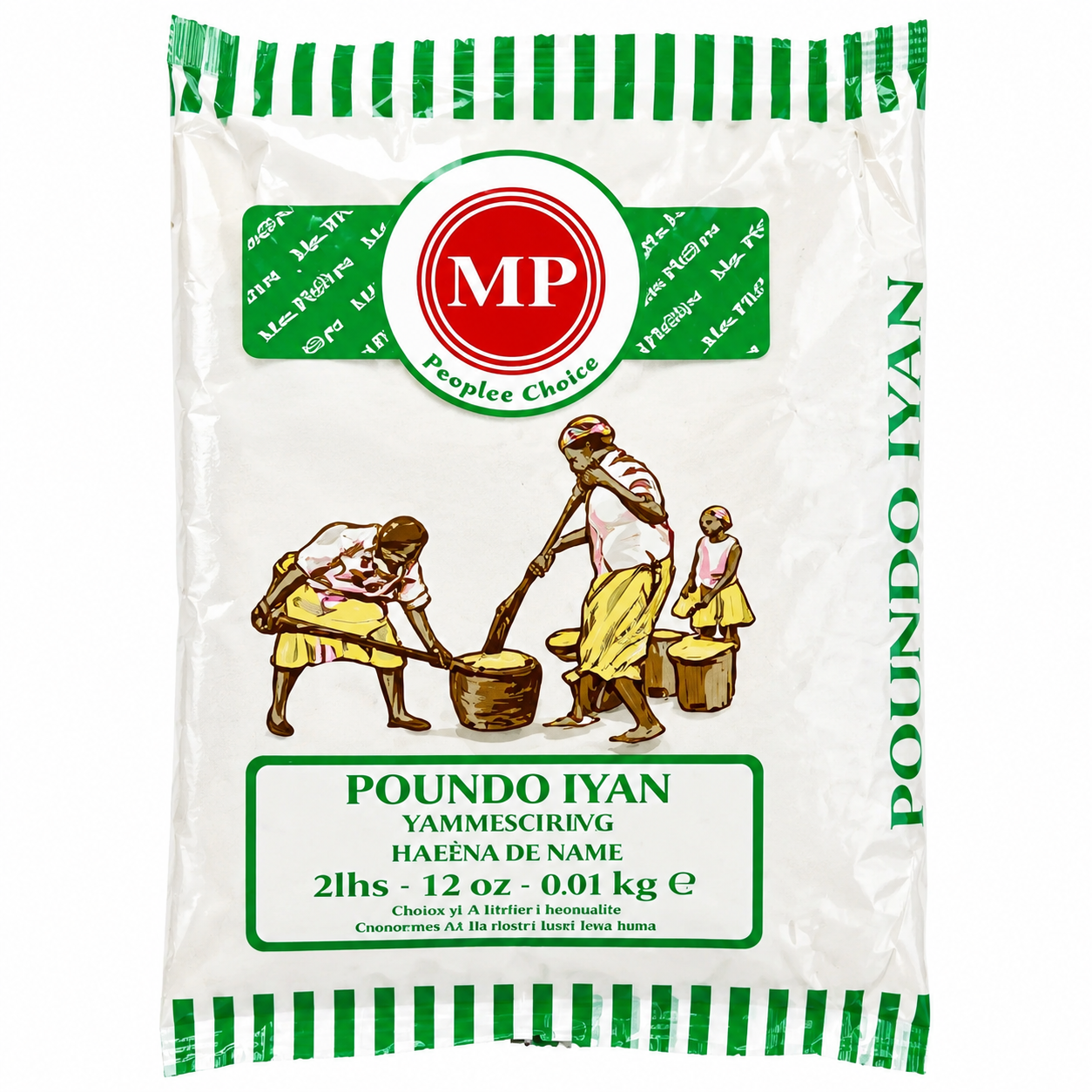 MP Farine d'igname Poundo Iyan - 910 g