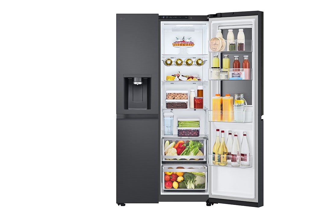 LG GSXE81EVBD Réfrigérateur américain avec Door-In-Door™ Classe D noir - 628 L