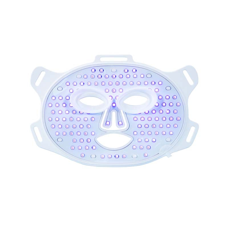 Yoghi Lune de Soie - Masque de Luminothérapie LED Visage 122 LEDs, 4 Modes de Lumière, Rechargeable USB-C