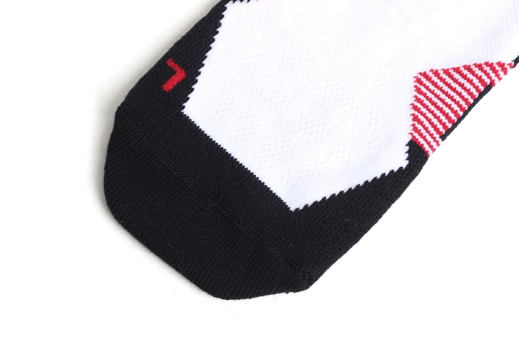 LI-NING Chaussettes mi-longues de basket-ball résistantes, confortables et respirantes blanc/noir/rouge honneur XL