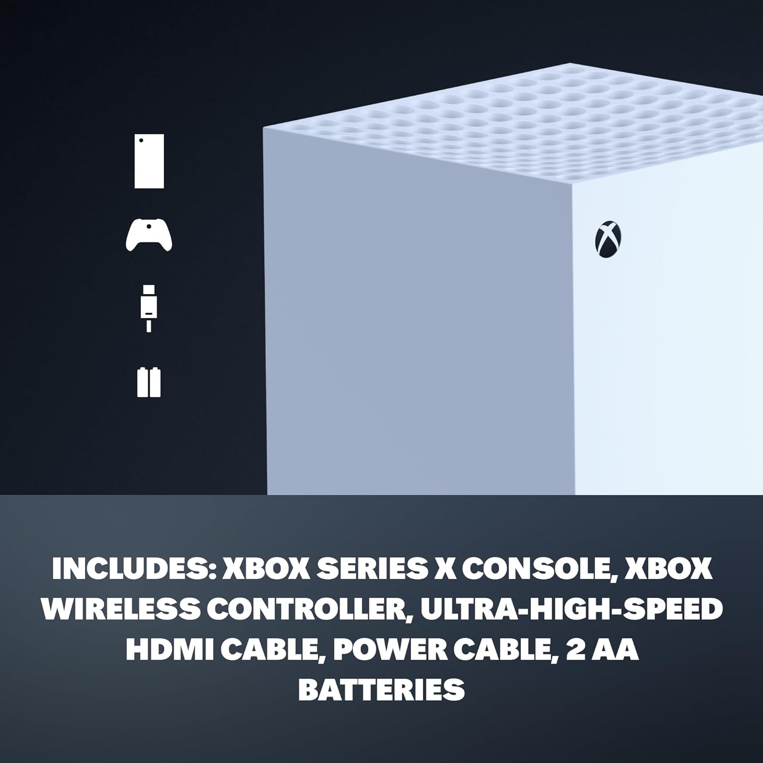 Xbox Series X Console avec Manette sans fil - 1 To - Robot blanc - Édition numérique - Version UE