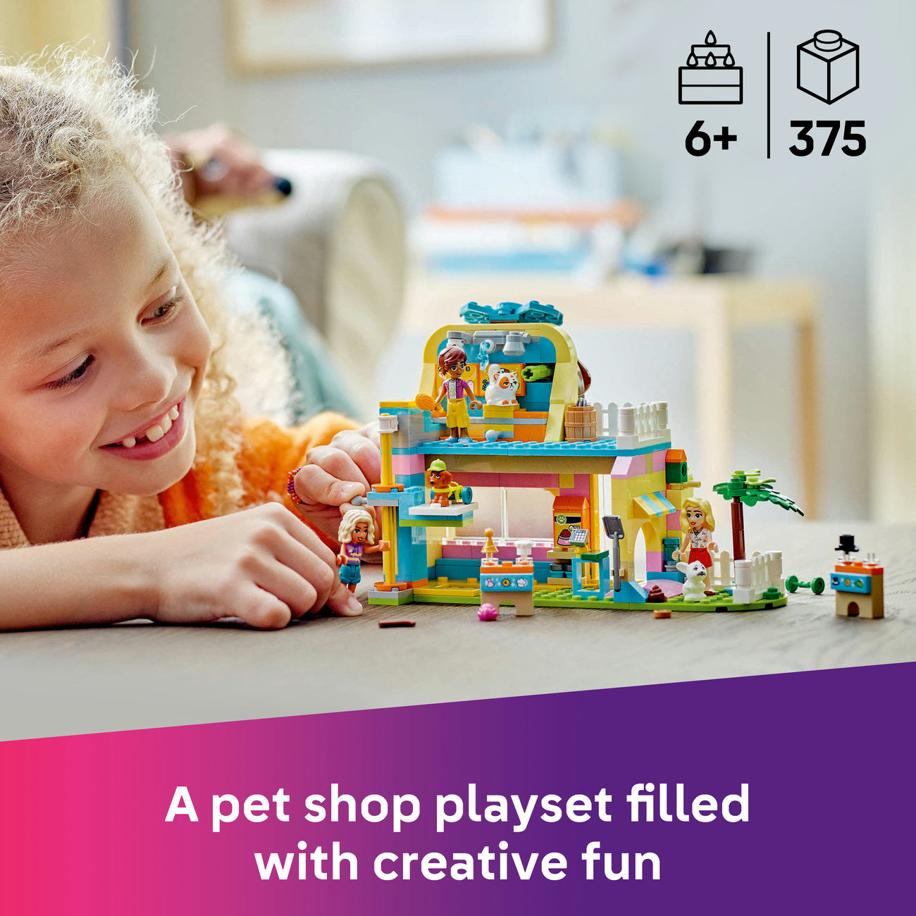 LEGO Friends 42650 Ensemble de Construction Boutique d'Accessoires pour Animaux