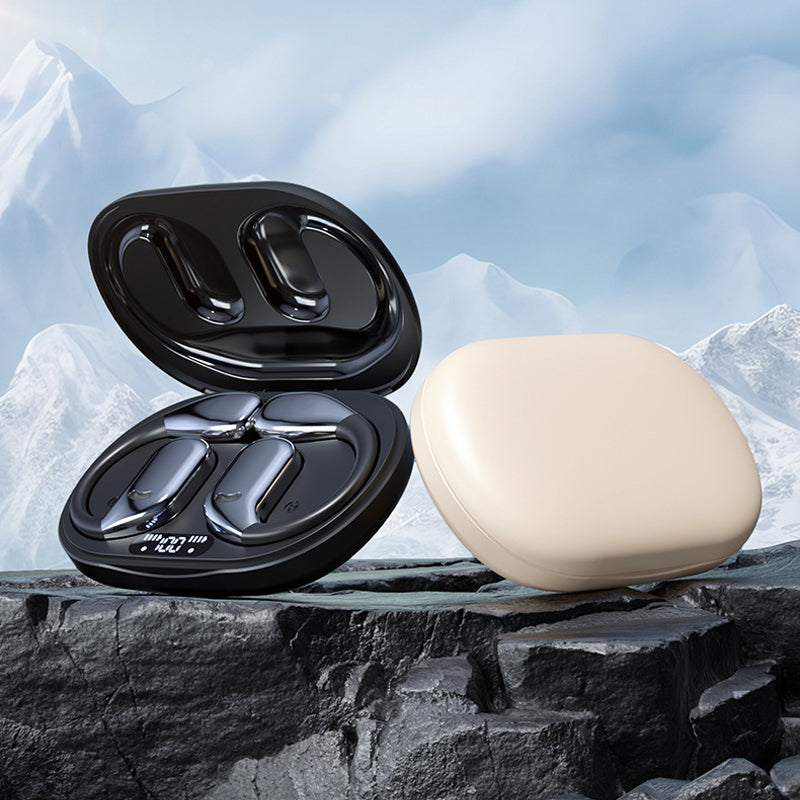 Le casque de traduction IA VoxorAI M75 Beige prend en charge la traduction en temps réel dans 150 langues et convient aux études, aux voyages et aux affaires.