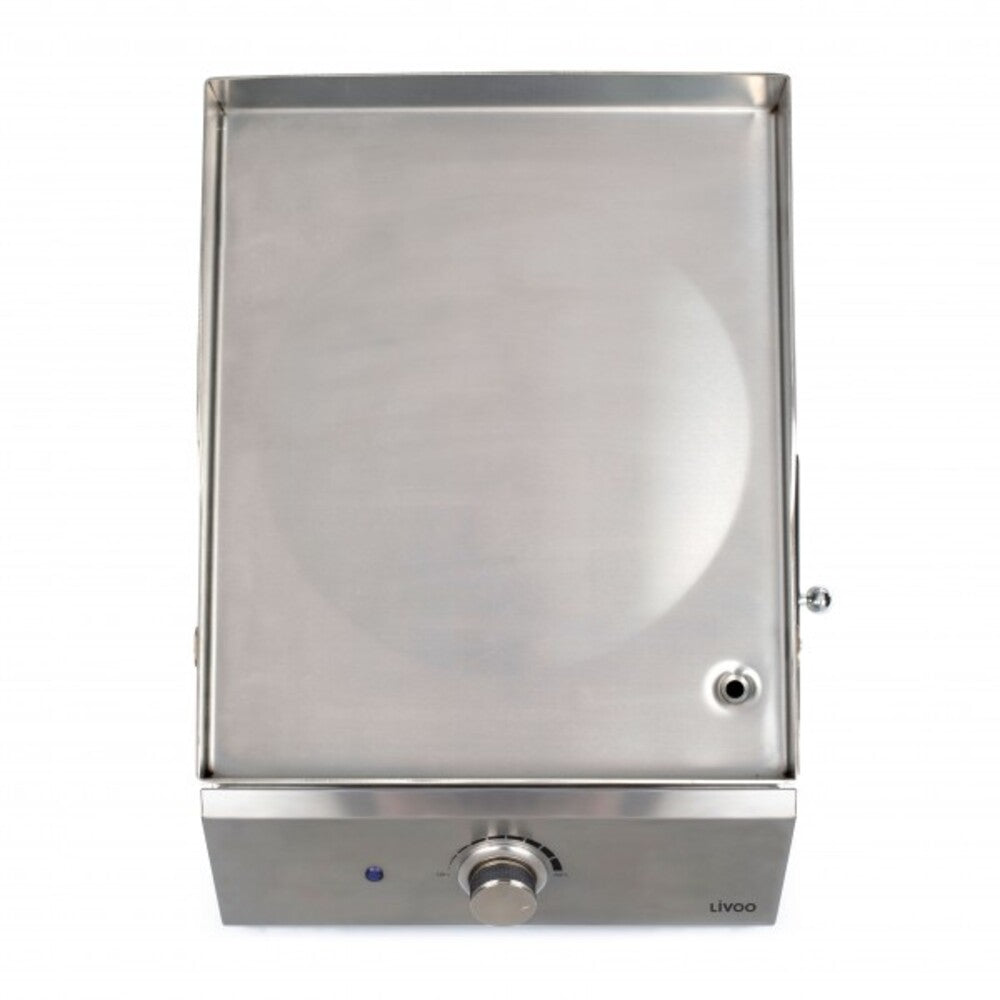 Livoo Plancha électrique 2800 W Plaque Inox Doc292