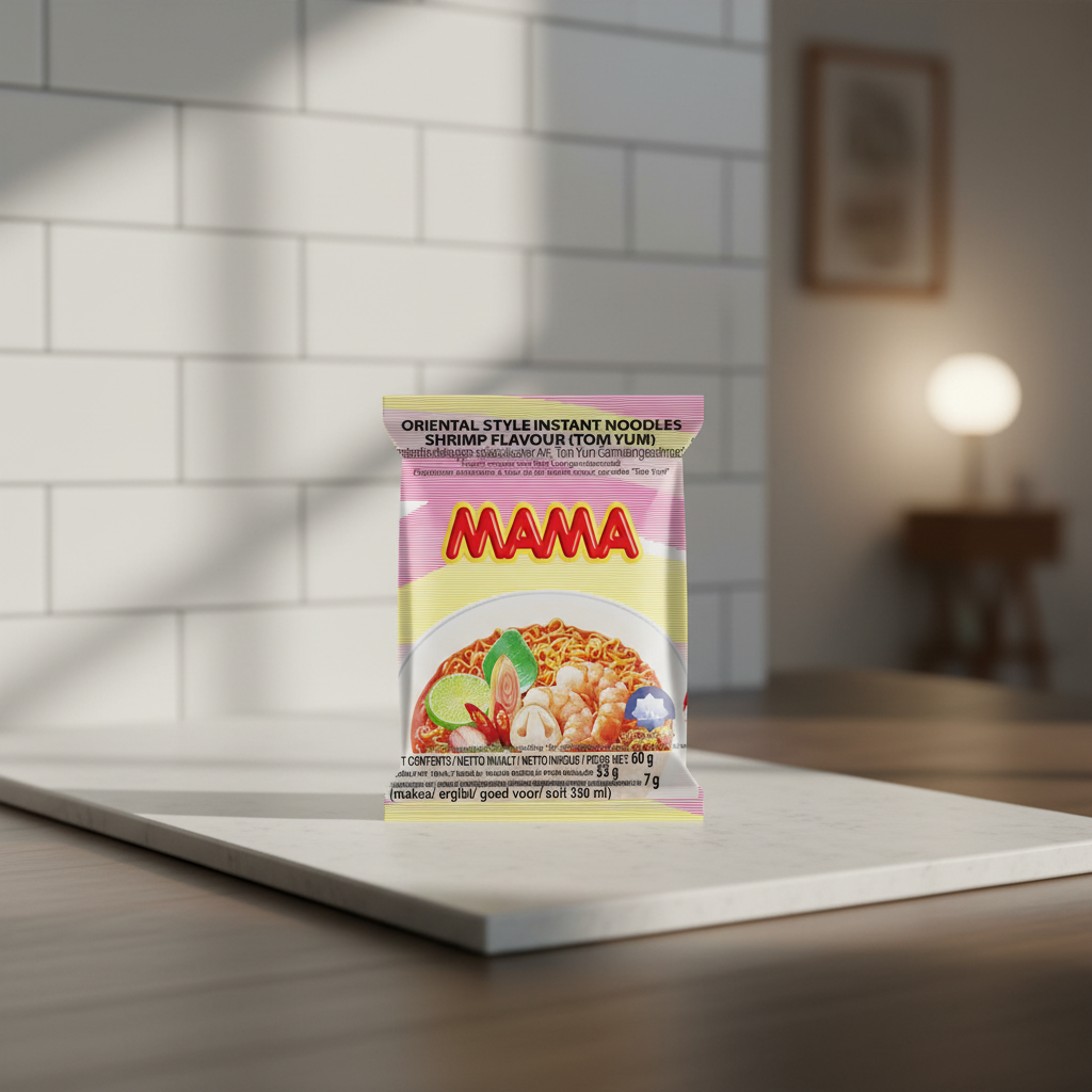 MAMA Nouilles instantanées saveur crevette - 60 g