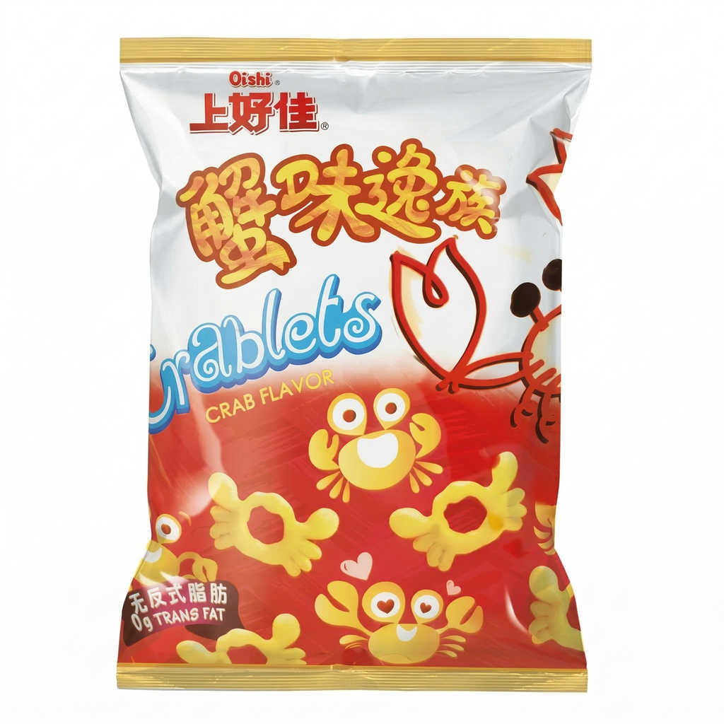 oishi Snacks saveur crabe - 40 g
