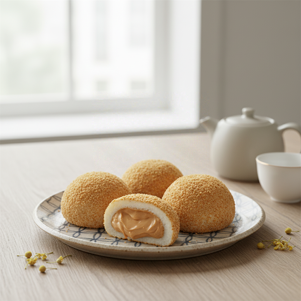 Yuki & Love Mochi à la cacahuète style japonais - 210 g